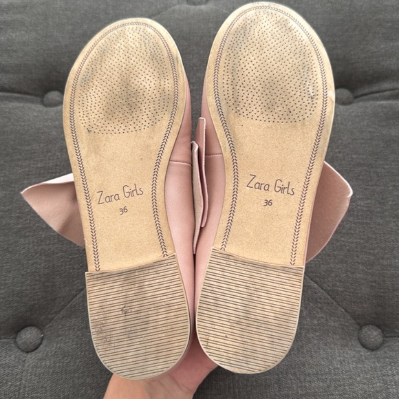 ZARA GIRLS BALLERINA FLATS - Picture 6 of 6
